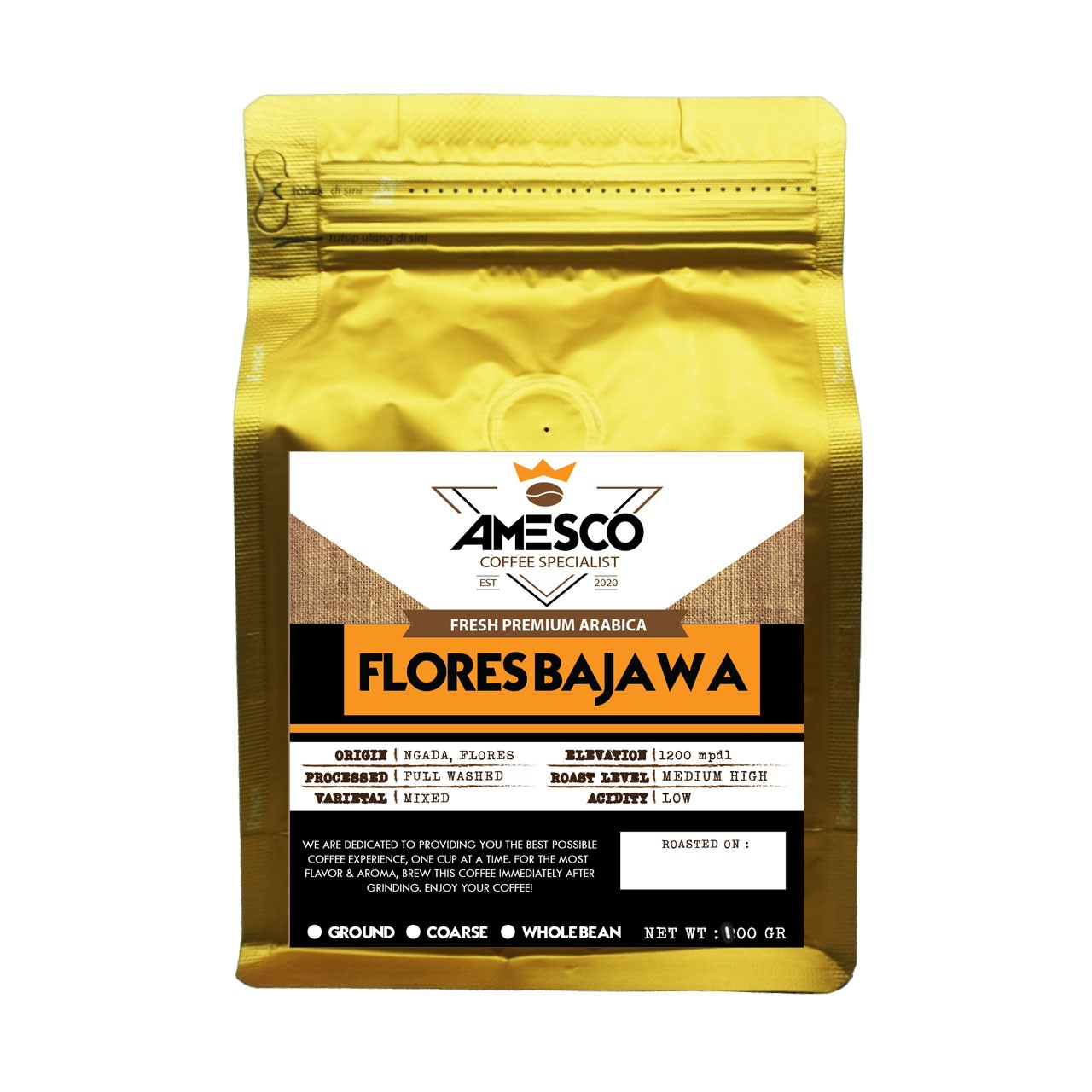 ARABIKA FLORES BAJAWA 100 GR KOPI BIJI / KOPI BUBUK PREMIUM | KOPI FLORES BAJAWA - Gambar 5