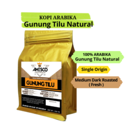 Kopi Arabika Gunung Tilu Natural Kopi Biji / Kopi Bubuk 100GR 200GR 500GR 1000GR | Amesco Coffee - Kopi Gunung Tilu Natural