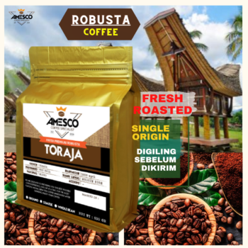 KOPI ROBUSTA TORAJA KOPI BIJI / KOP BUBUK | AMESCO COFFEE - KOPI TORAJA